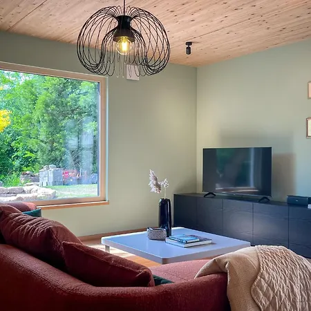Amber Ferienhain - Neue Mit Privaten Sauna Inmitten Der Hassberge Сasa de vacaciones *