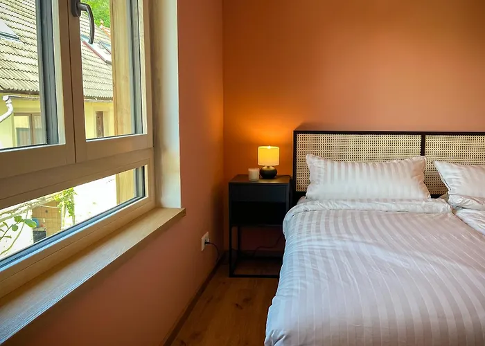 Hébergement de vacances Amber Ferienhain - 'magnolie' Mit Verwunschenem Garten & Privater Sauna *